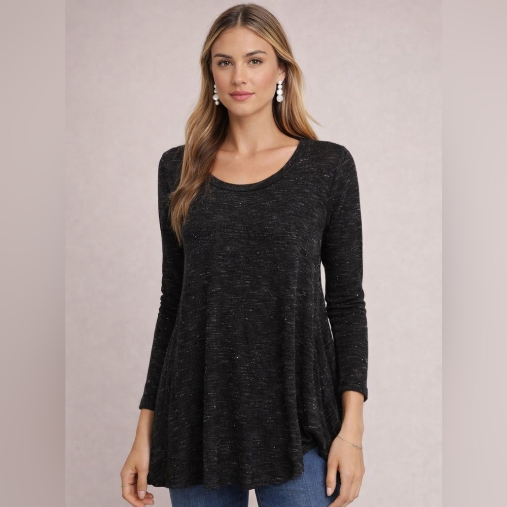 Dolan Left Coast Tunic Top from Anthropologie Sz small Long Sleeve Gathered Back